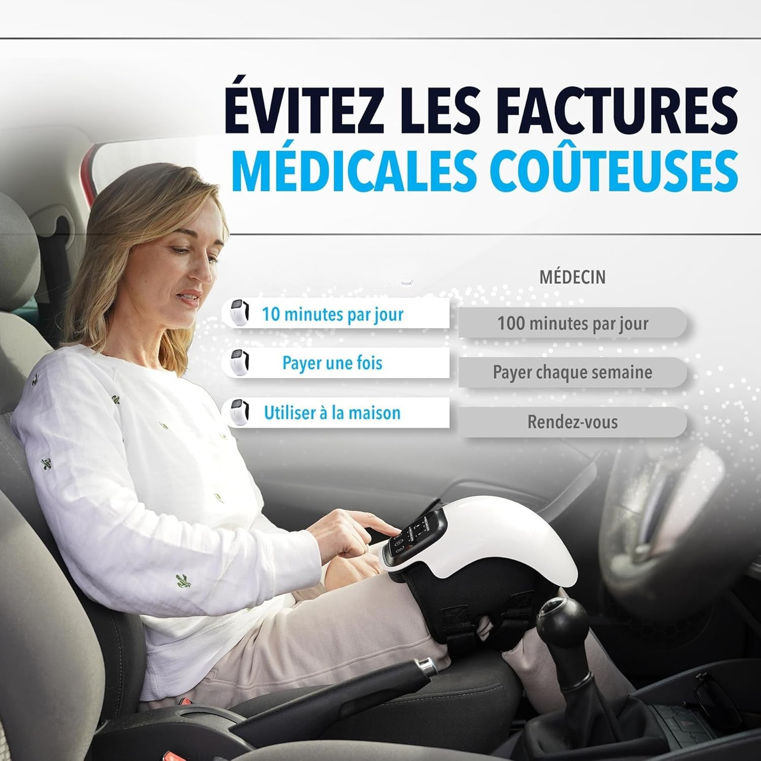 Masseur de genou sans fil nouvelle génération